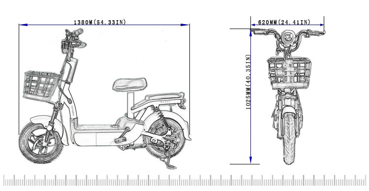 48V Electric Scooter for adults factory