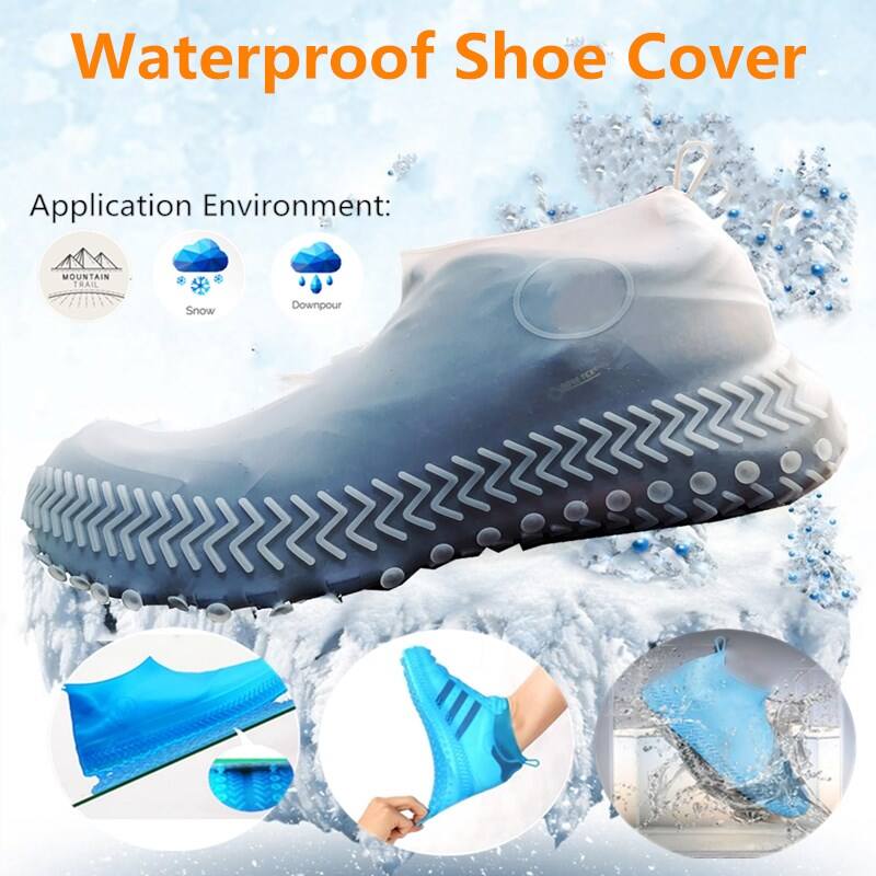 Eco-Friendly Reusable Non Slip Waterproof Shoe Covers with Suction Cup details