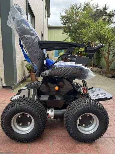 Strong capacity with electromagnetic brake seat size optional electric wheelchair conquer a variety of terrain 1350W*2  -BZ-O01 supplier