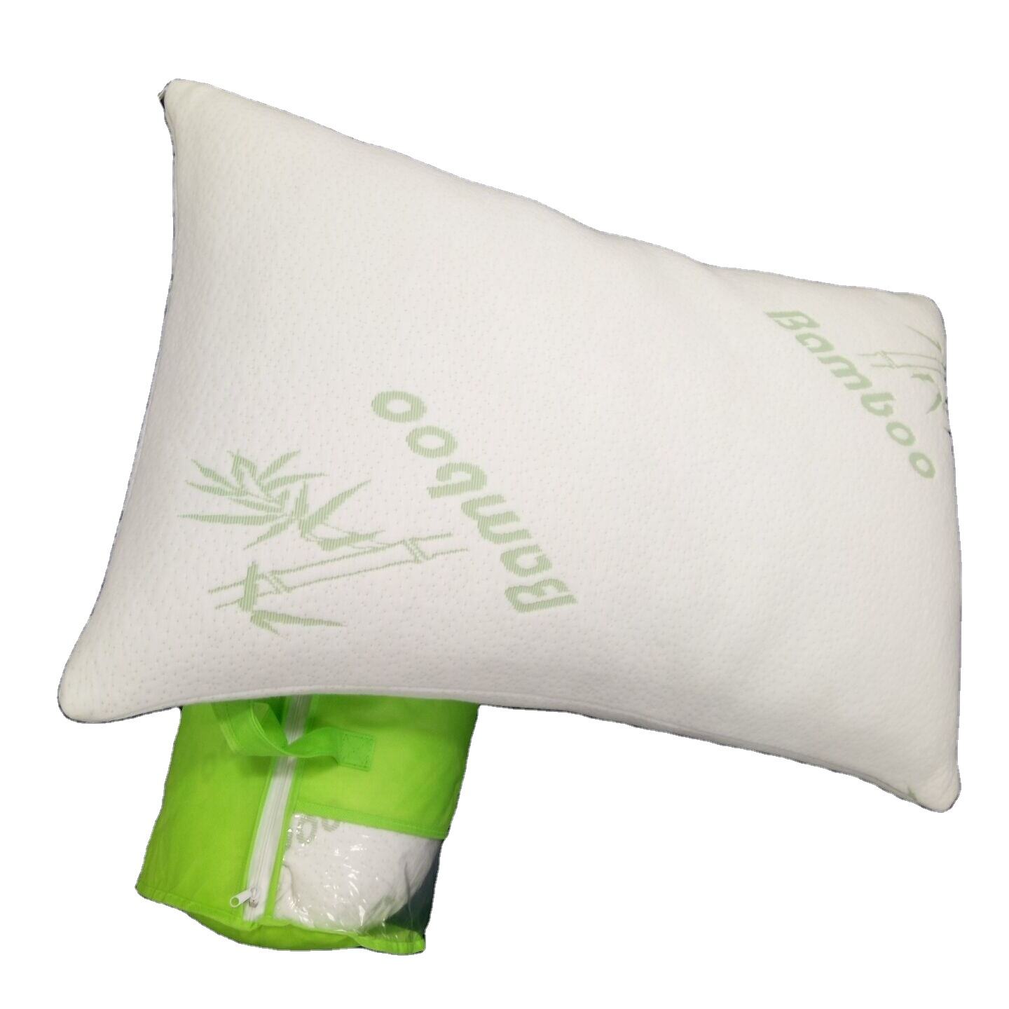 Factory Customize Home Bed Pillow Queen Size Bamboo Rayon Cool Gel Memory Foam Pillows details