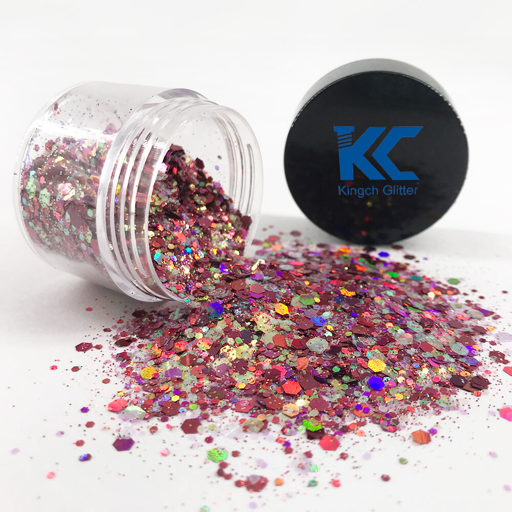 Glitter manufacturers 1kg bag bulk glitter powder kg used for tumbler cups details