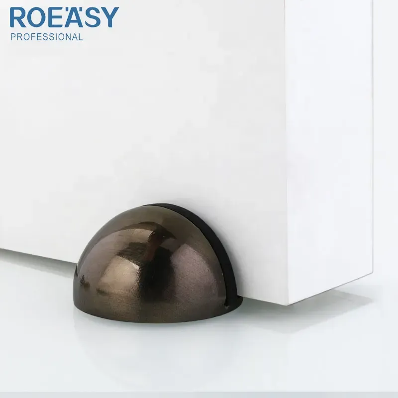 Roeasy 3M-906AC كلاسيكي عتيق من الفولاذ المقاوم للصدأ حامل الباب الأسطواني سدادة باب من نوع سدادة الباب