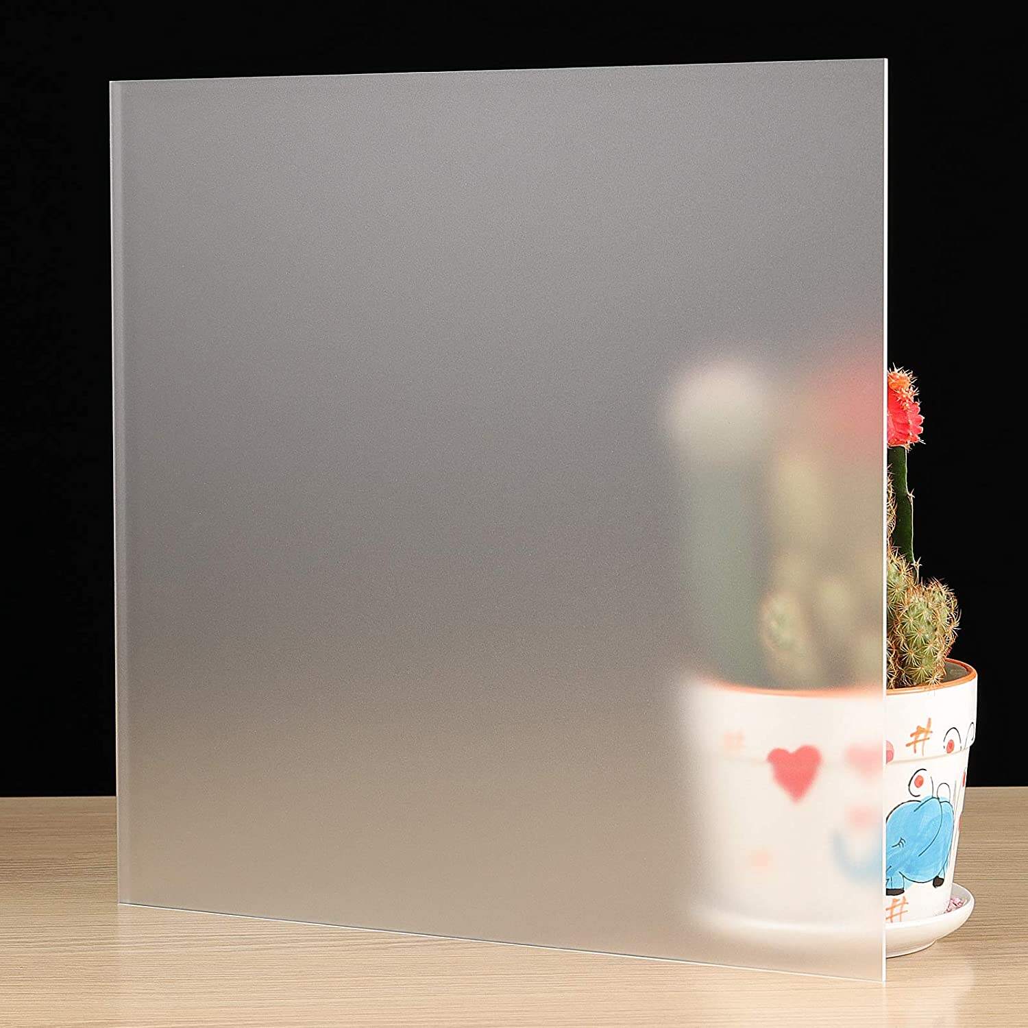 3mm Customized Cast Plexiglass Frosted Matte Acryclic Sheet supplier