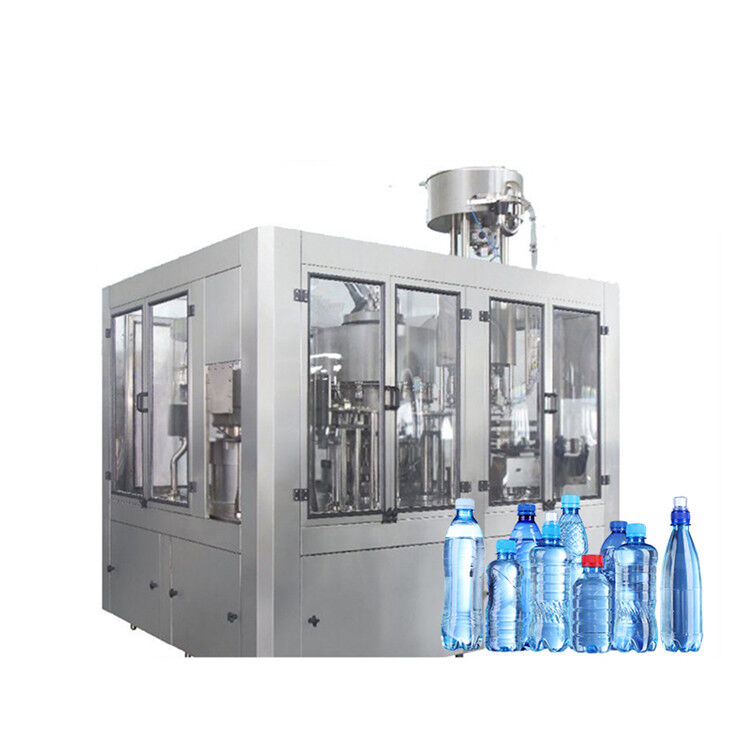 100bph 5Gallon 20L Automatic 3in1 Bibens Aqua Mineralis Pure Bottling Machina lavatio Implens Capping Bottle Production Line Factory