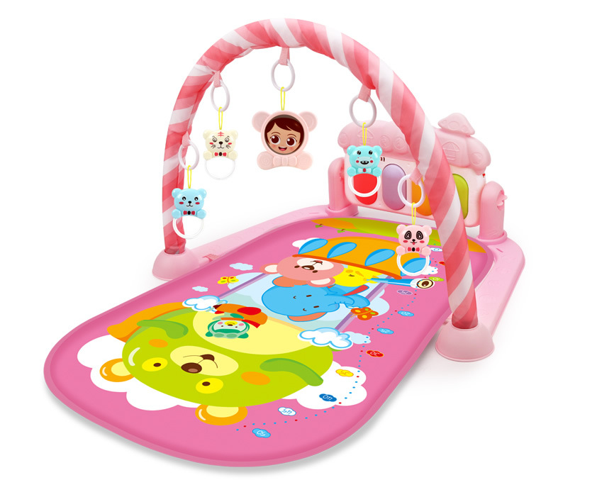 Baby Tummy Time Musical Playmat Music Baby Play Mat Lay and Kids Gym Playmat Fun Piano Boys Girls تصنيع