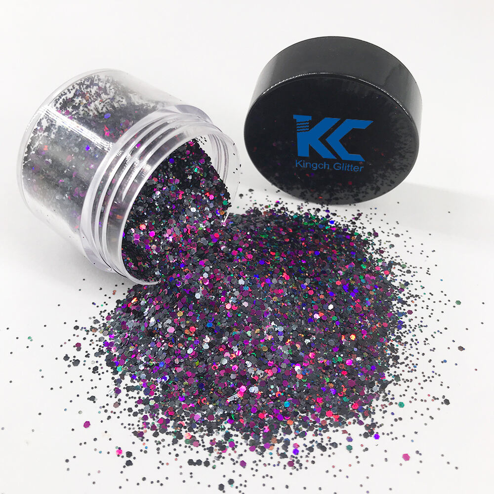 Cosmetic glitter wholesale Chunky Glitter Dazzling for Festival Face Eye Body Leather Crafts supplier