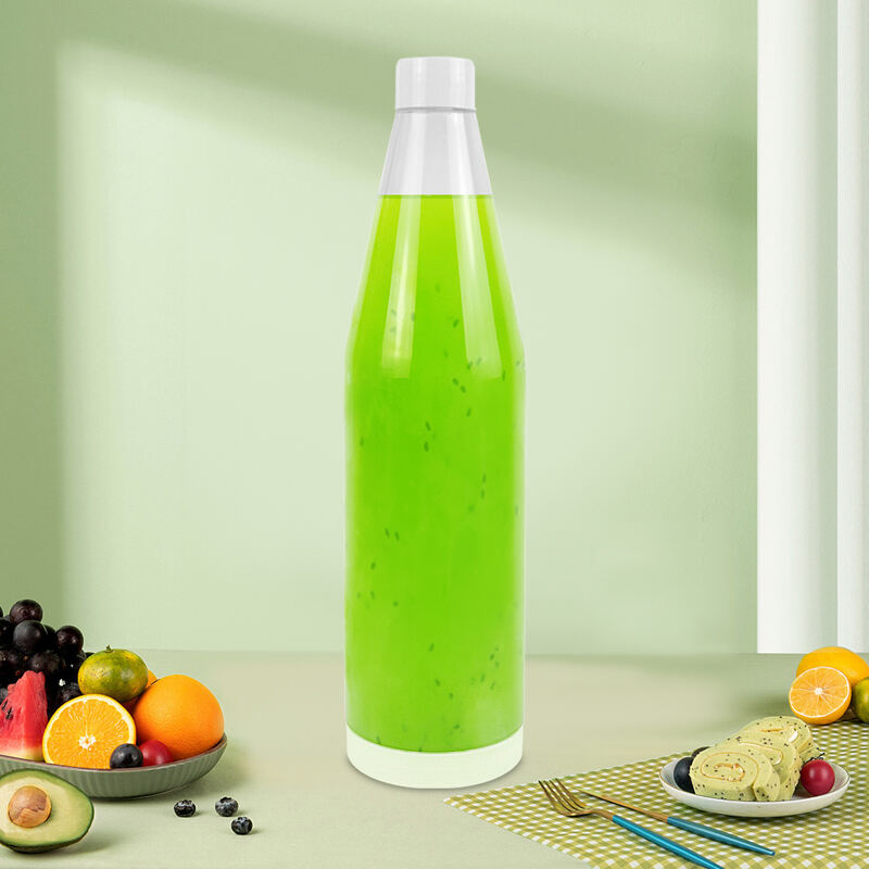 Transparent PET 500ml Juice Plastic Bottle