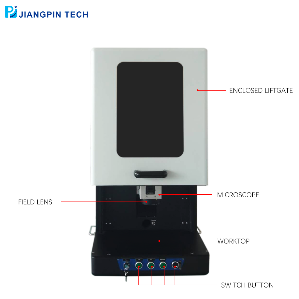 Small enclosed fiber laser marking machine supplier