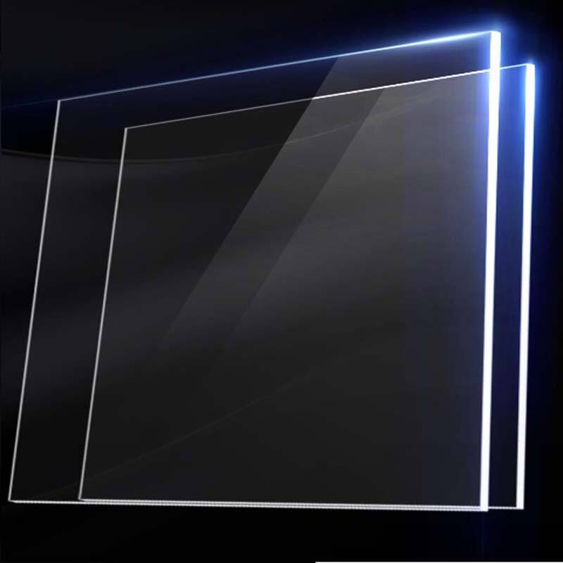 Customizable Clear Heat Resistant Acrylic Sheet Squares manufacture