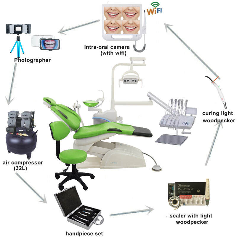 Dental chair unit / China dental chair cheap price / Best dental devices supplier