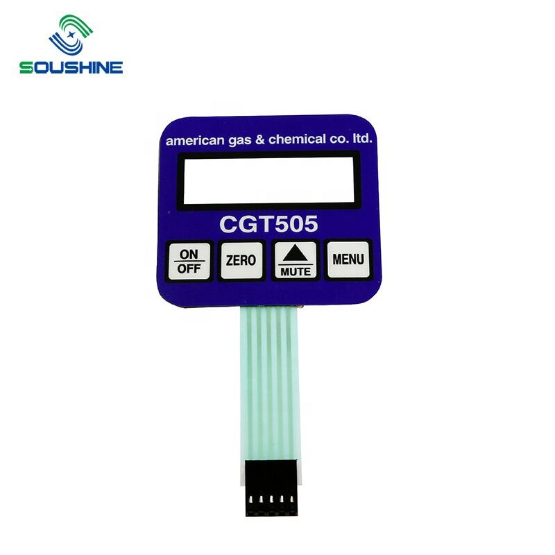 Mini Membrane Switch Keypad Low-Priced Pushbutton Technology for Keyboard Switch membrane factory