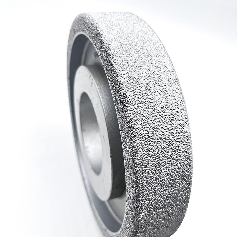 GuHua 250-300mm High Speed Customized Vacuum Brazed Steel Grinding Wheel Diamond for Machine manufacture