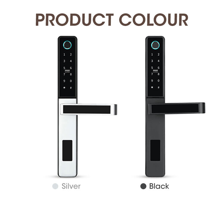 Wholesale Door Narrow Stile Electronic Best Keyless Entry With Phone App Smart Lock manufacture