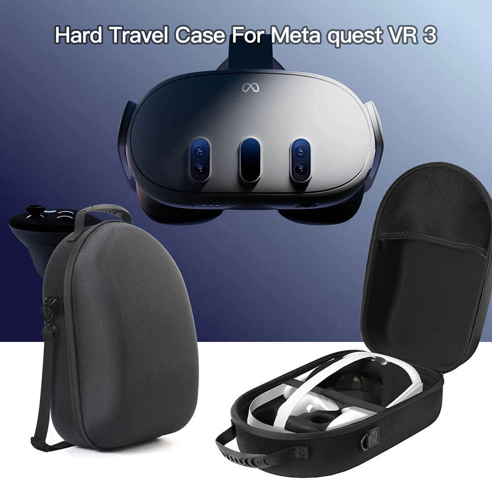 Eva Case Foam Carry Protective Portable For Meta Quest 3 Vr Oculus Headset Strap Battery Charging Dock Accessories supplier