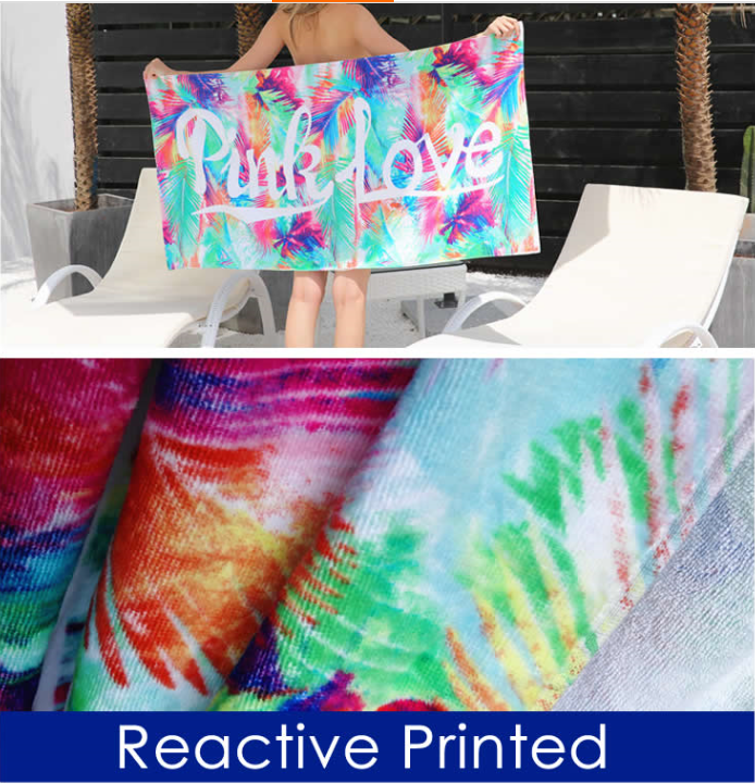 Cotton Jacquard Beach Towel details