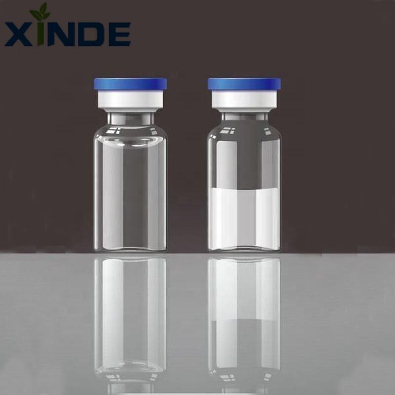 Glass Tubular Bottle  Injection Vial With Rubber Stopper factory