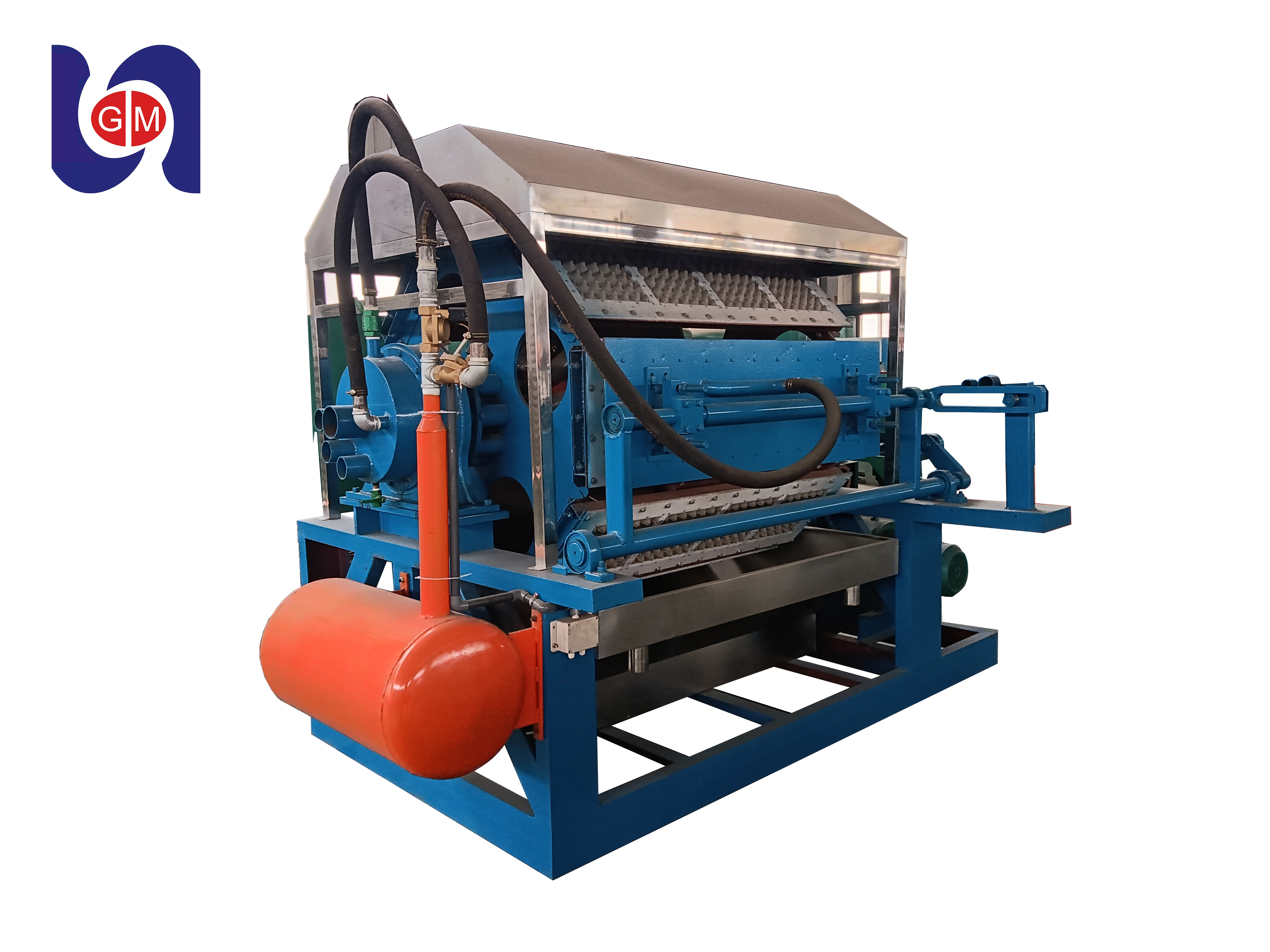 Popular High Efficiency Waste Paper Recycling Egg Tray Molding Machine Pulp Molding Machine manufacture