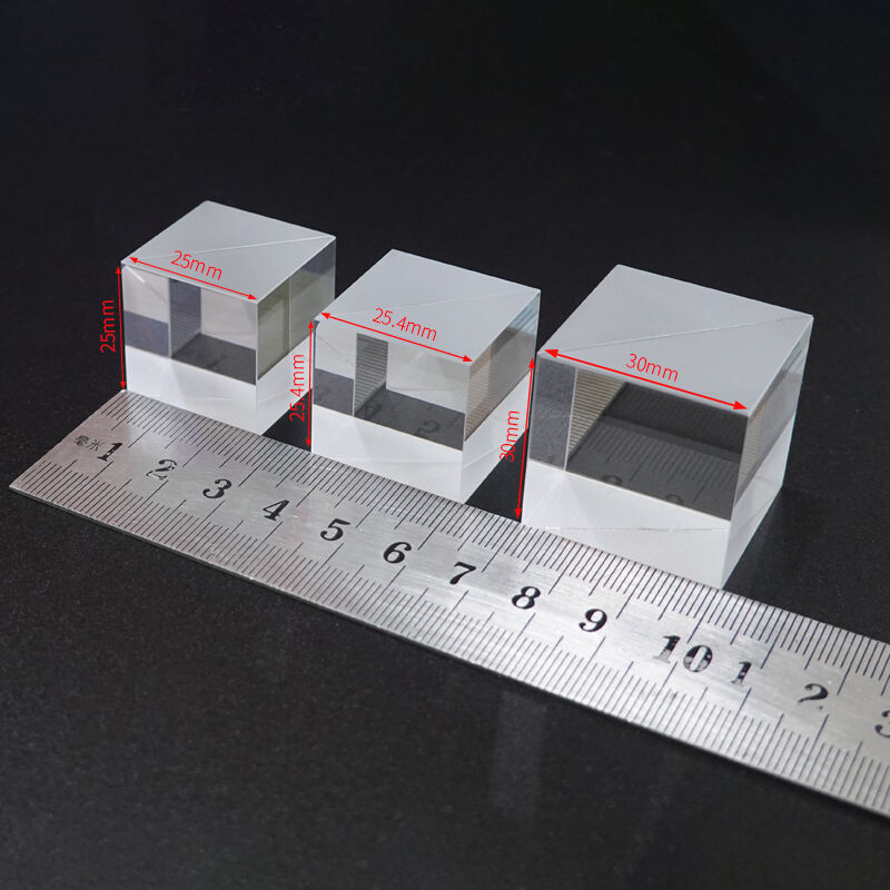 Customized Beamsplitter Cube BK7/K9 Optical Glass Cube Shaped Beam Splitter supplier