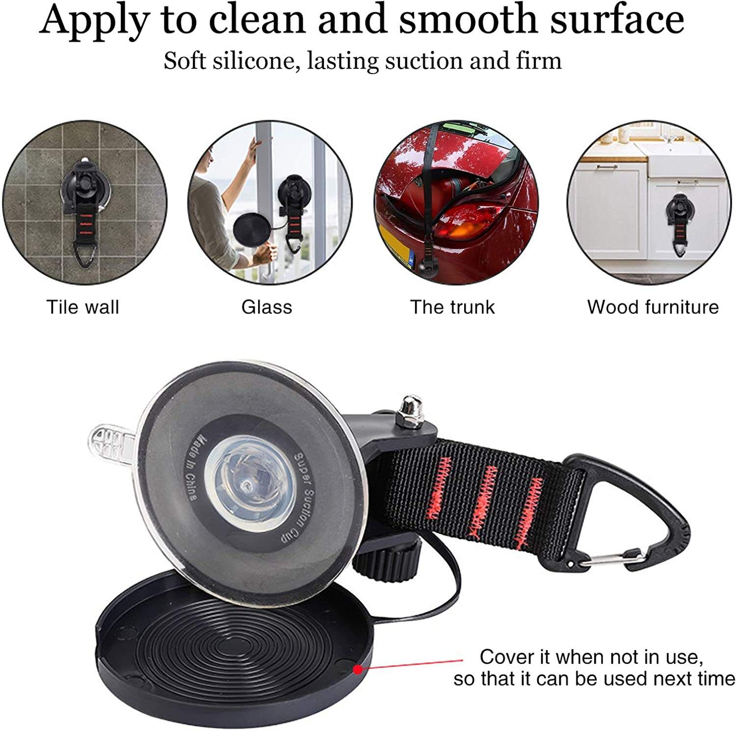 Multipurpose Suction Cup Hooks factory