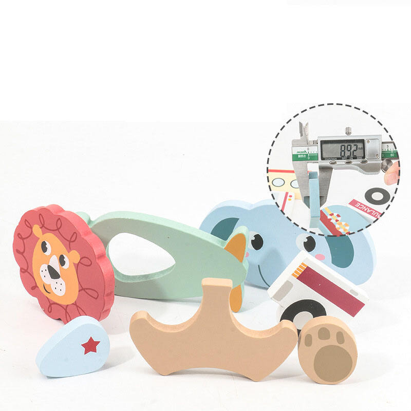مخصص للأطفال خشبية 3D لغز بانوراما لعب للأطفال الكرتون الحيوان مركبة الخشب طفل الألغاز للأطفال اللعب المورد