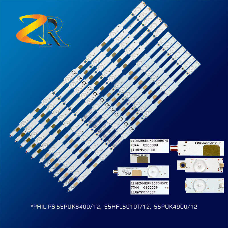 Key attributes Samples Customization Ratings & Reviews Know your supplier Product descriptions from the supplier 14pcs LED backlight Strip for LB55037-V1-03/R LB55037-V0-01/L for 55PUH6400 55PUH6400/88 55PUK6400/12 55PUX6400 tv repair manufacture