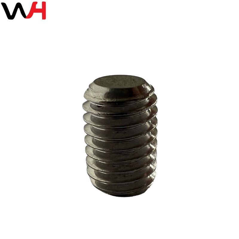 China Factory Supply M8*16 45H 12.9 DIN 913 Alloy Steel  Finish Black Oxidized Hexagon Socket Set Flat Point Screws factory