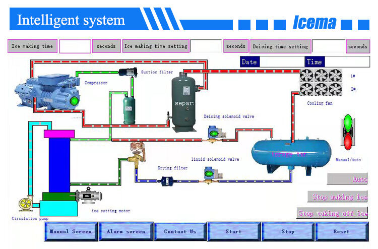 Industrial Ice Tube Making Machine manufacture