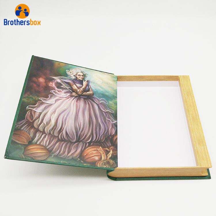 Classic Book Shaped Storage Box / Cardboard Box For Books supplier