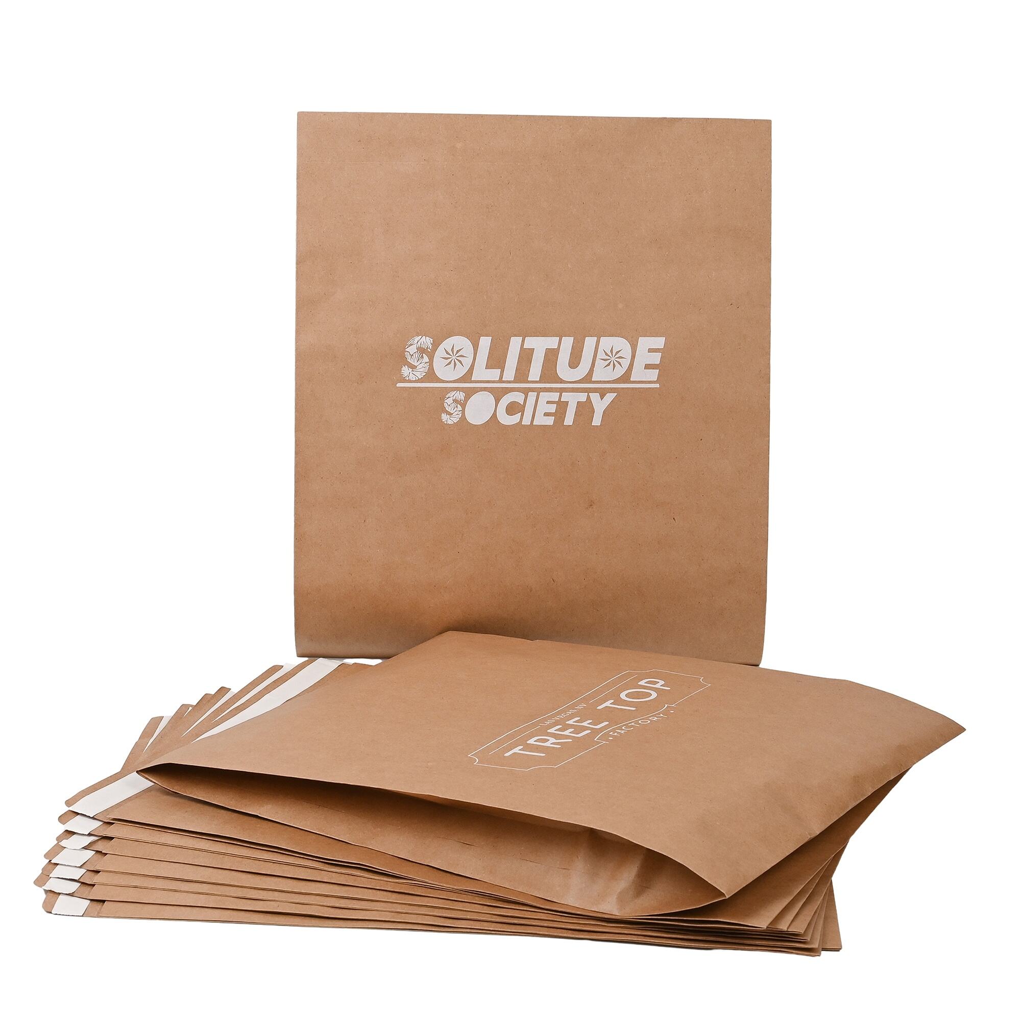 Custom Tear Proof Apparel Packaging Logo Printed Kraft Paper Poly Bags mailer mailers mailing bag for Shipping Clothing Clothes manufacture