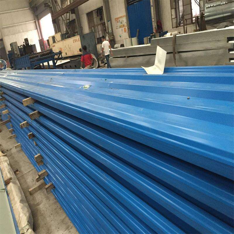 Ppgi Roof Flat Sheet Colour Tile Roofing curved corrugated sheets, iron Metal Steel corrugated sheet supplier