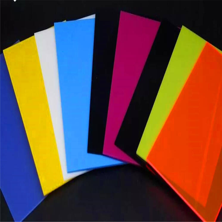 Multi-colored Acrylic Sheet details