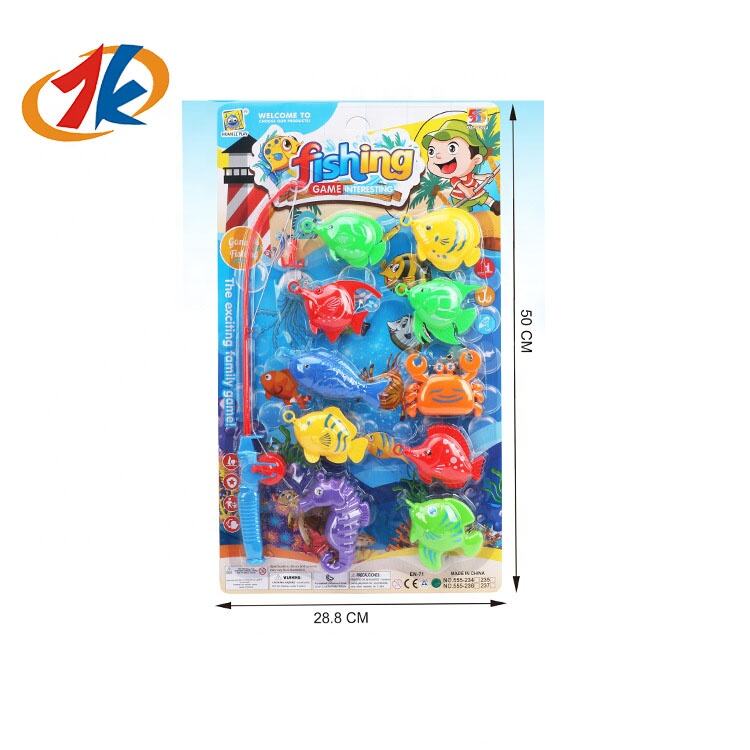 2024 new game set promotion gift classic kids mini ocean animal toys fishing suit set toys factory