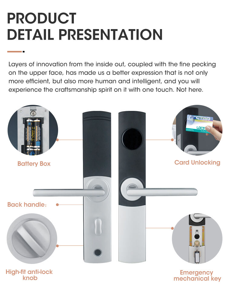 Locstar Room Deadbolt Electronic For Door Hotel Lock supplier