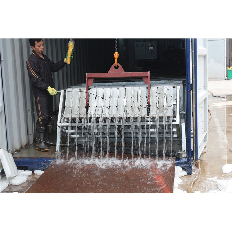 3 ton containerized block ice plant factory