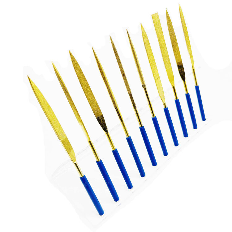 GuHua 10pcs Customize Abrasive Hardware Tools Grinding Tools Diamond File Sets For Stone Glass Jewelry supplier