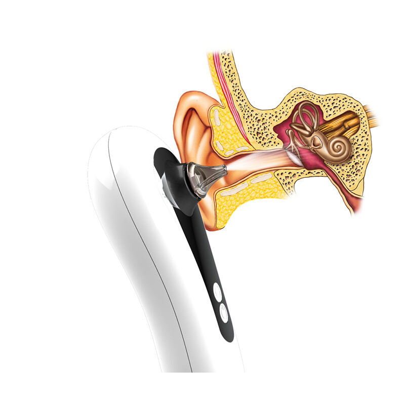 Sèche-oreilles – Sèche-oreilles électronique à air chaud apaisant pour la natation, la douche, les sports nautiques, le surf, la plongée sous-marine et l'utilisation d'aides auditives