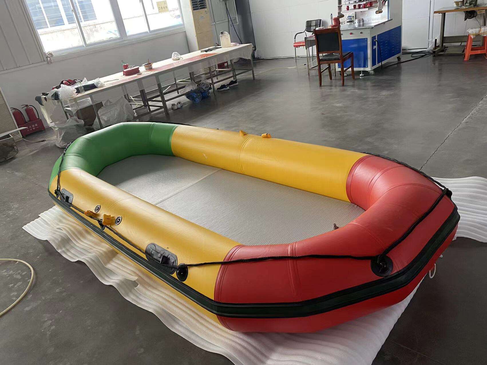 1.8m 2m 2.3m one person fishing boat belly boat PVC boats for leisure crafts raft manufacture