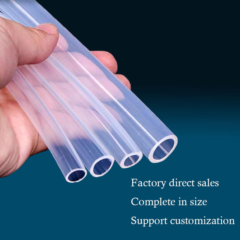 Custom Wholesale Price Silicone Tube Silicone Hose Pipe Soft Flexible Food Grade Medical Silicon Rubber Tube manufacture