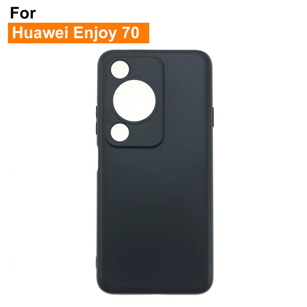 Tpu Phone Cases For Huawei Enjoy 70 Customize Mobile Case Precision Hole Camera Lens Protection Solid Color Cover supplier