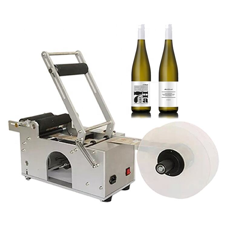 Semi Automatic Round Bottle Labeling Machine supplier