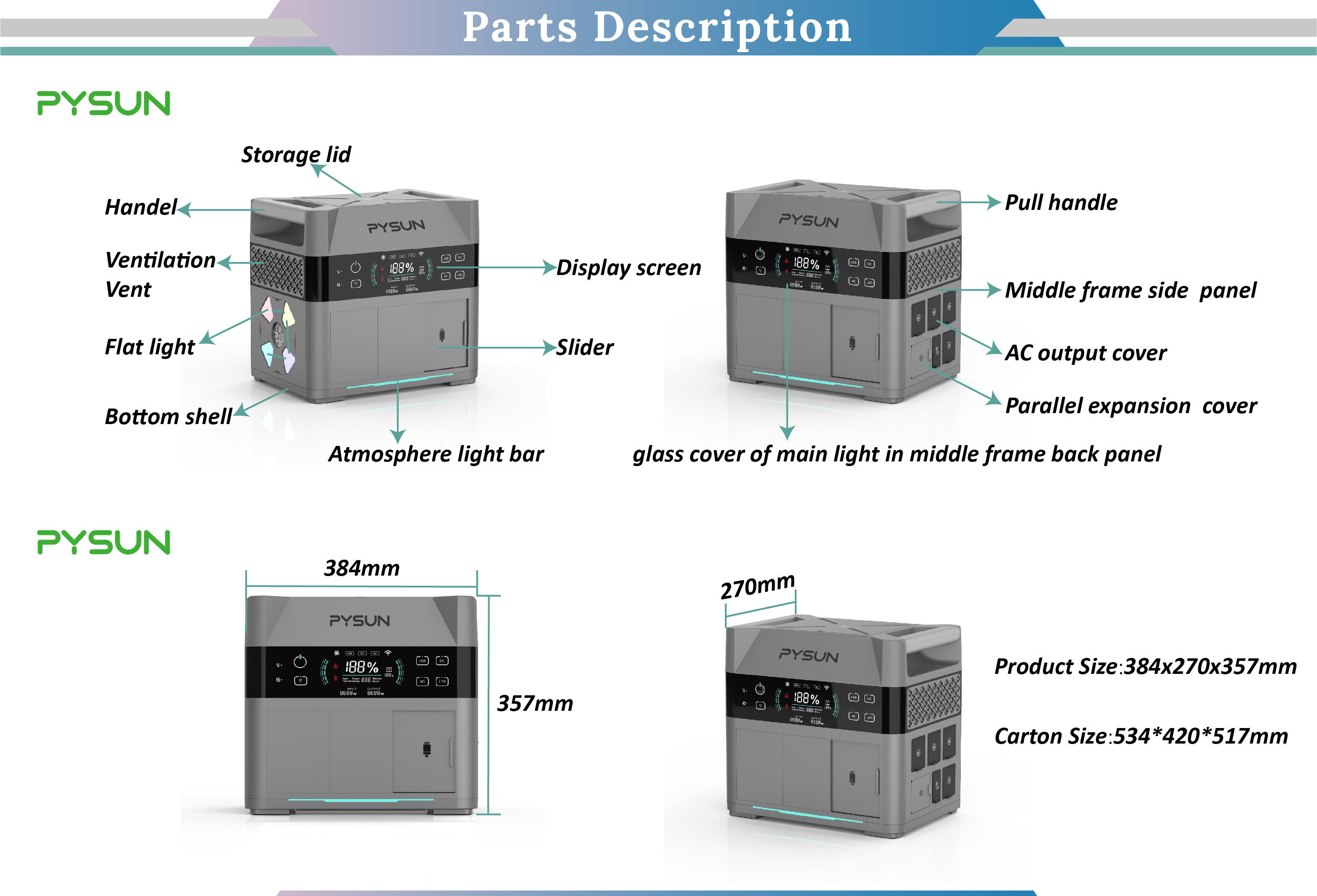 ES2000 1500W Portable Stations Solar Outdoor 1613Wh Power Station Power Camp supplier