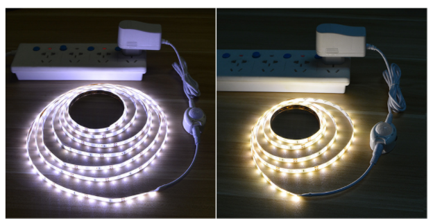 Under Bed Light Motion Activated Sensor Lighting Flexible Led Strip Light with Automatic Shut Off Timer factory