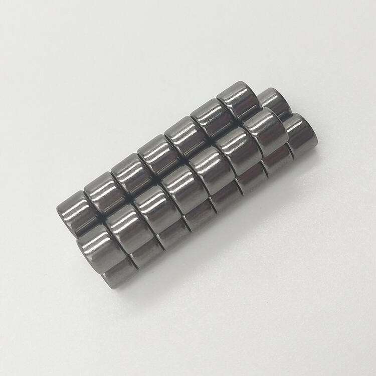 Neodymium Magnet Disc Cube Nickel Silver details