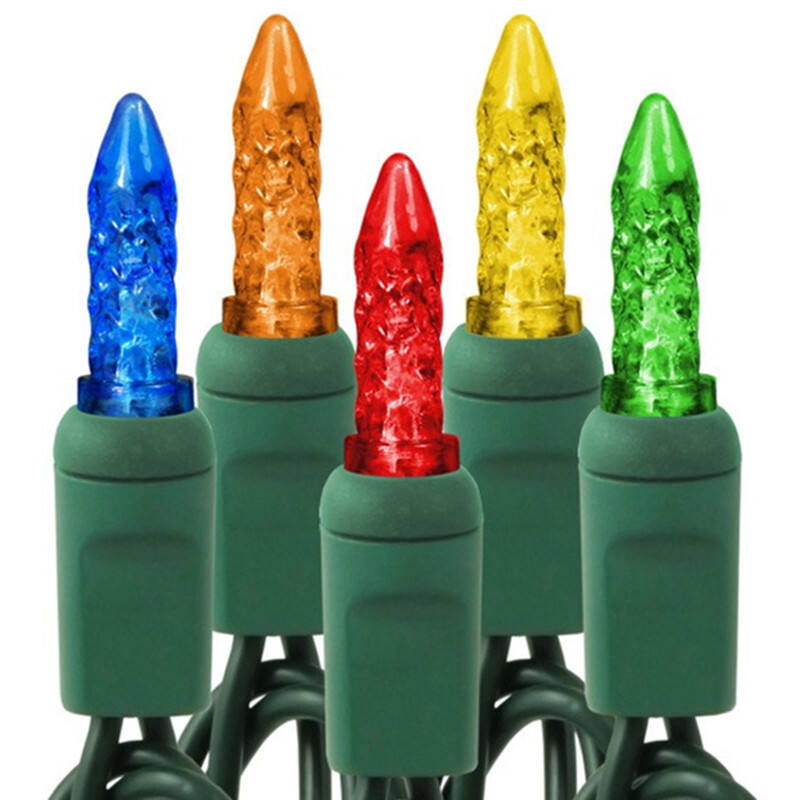 Multicolor Christmas Candle Light E12 0.5W C7 Faceted Led Replacement Bulbs supplier