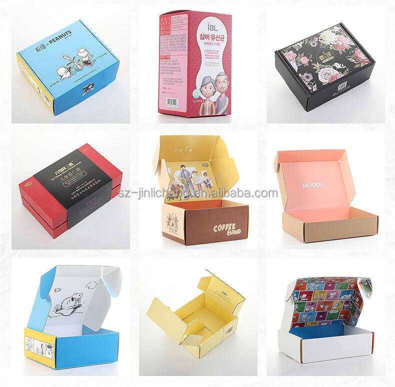 Wholesale folding carton folding printing processing box welcome to sample production