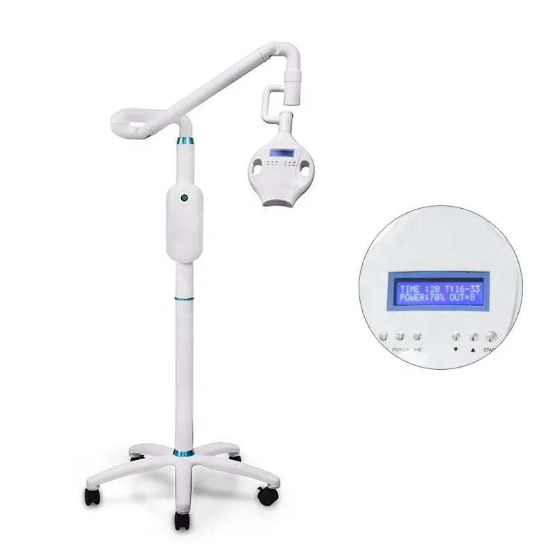 Dental equipment whitening instrument vertical removable teeth whitening LED Bleaching System supplier