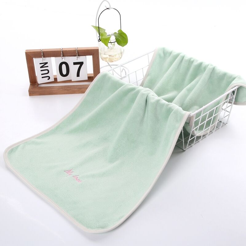 OEM customise logo microfiber towels designer super quality absorbent thick bath towel details