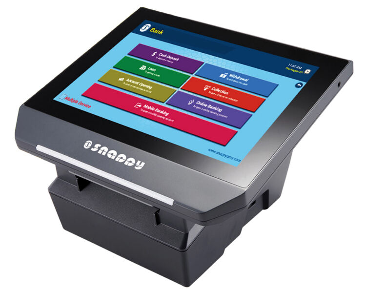 QMS Android Queue Management System For Banks Restaurants Hospitals Ticket Dispenser, Counter Call Unit And Display supplier