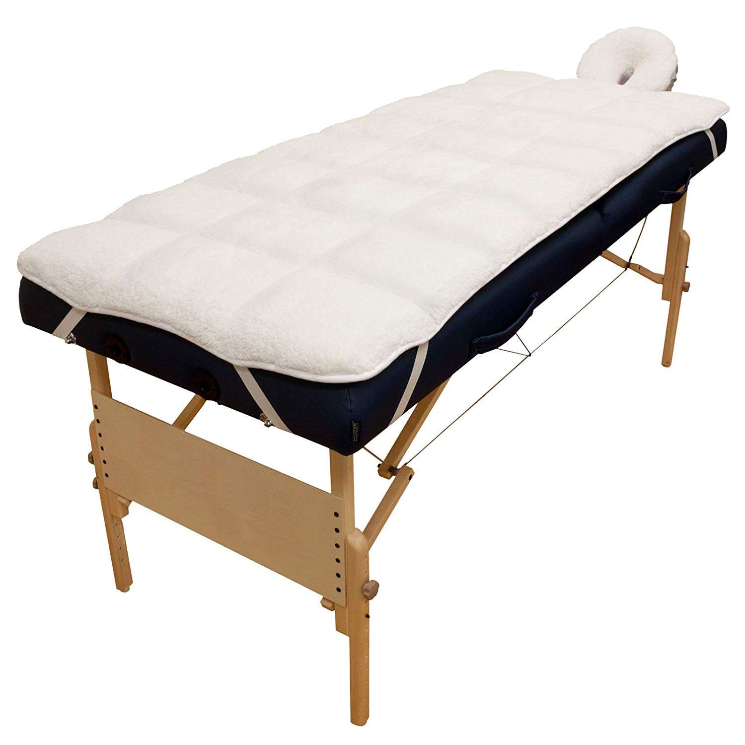 34x76" Super Soft and Cushy Microfiber Fleece Bath Massage Table Pad Set Heating Massage Pad factory