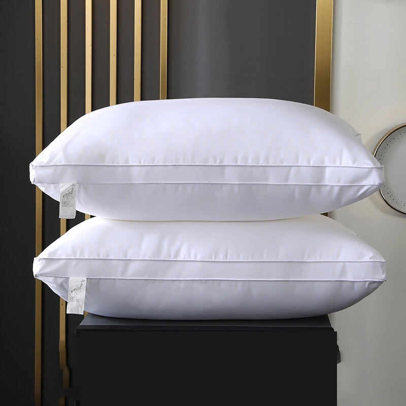 High Quality Wholesale 5 Star 100% Polyester sleeping hotel pillows pillow luxury hotel custom supplier